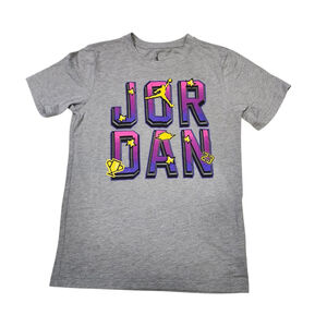 Jordan Boys Graphic T-Shirt Youth Large Jumpman Logo Tee 12–13Y